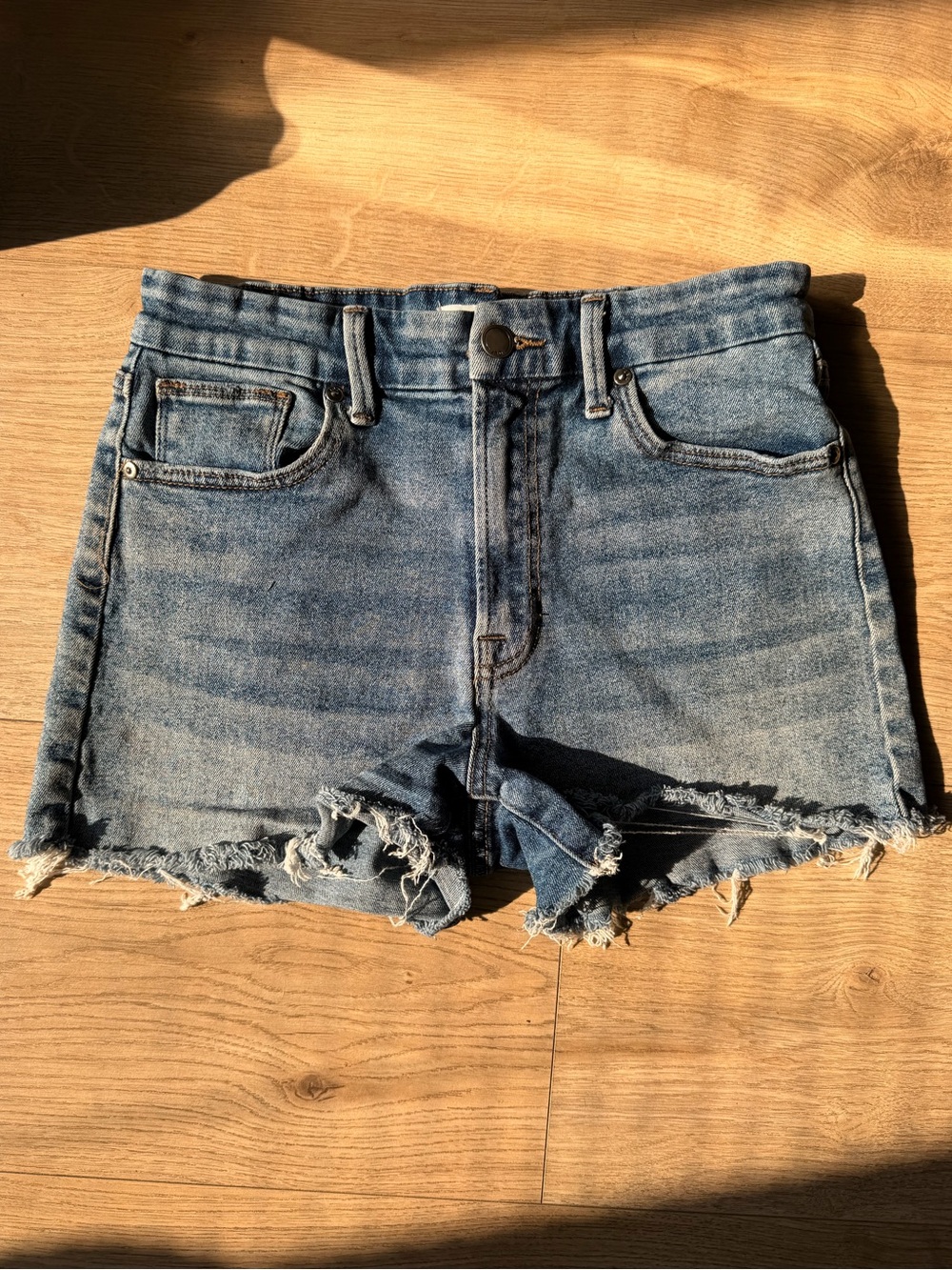 JBD Denim Shorts in Light Blue